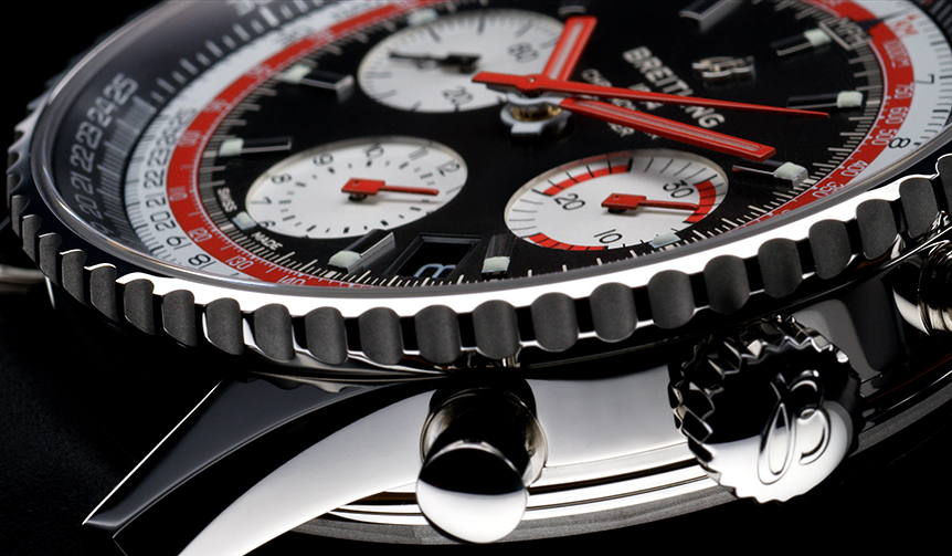初のカプセルコレクション「ナビタイマー 1 エアラインエディション」|BREITLING