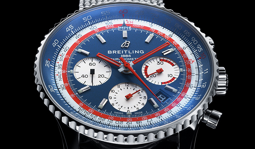 伝説的な航空会社パンナムがモチーフの「ナビタイマー 1」|BREITLING