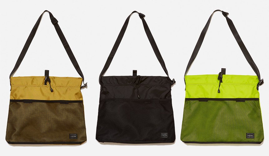 bal|PORTER®とコラボレーション。「ドローストリングバッグ」が完成
