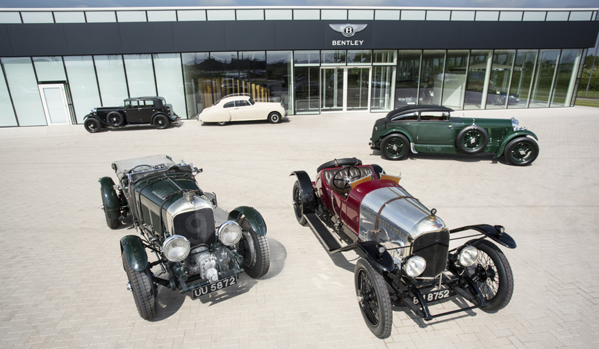 ベントレー創業100周年を記念して歴史的な記念モデルを展示|Bentley