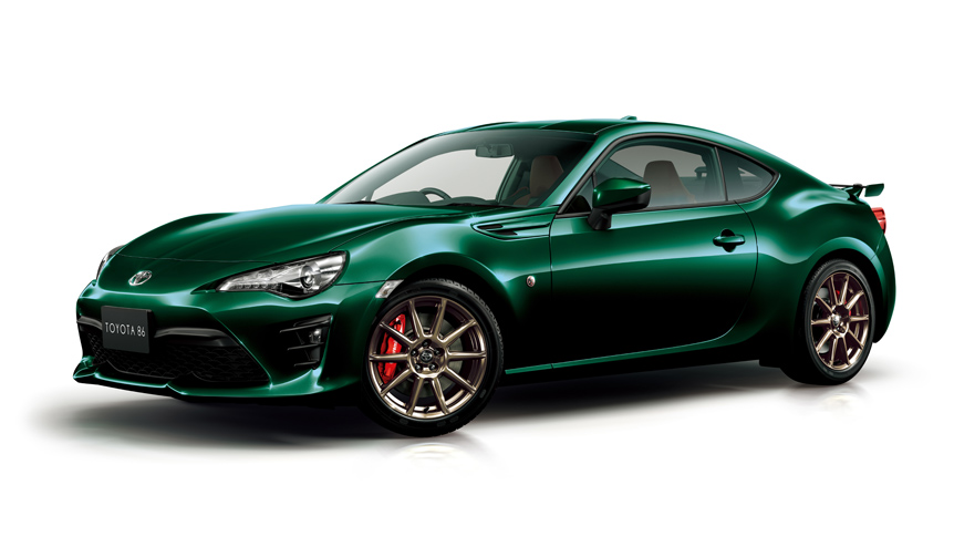 トヨタ86にブリティッシュグリーンの限定モデル|Toyota