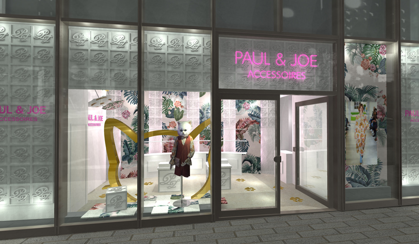 ポール & ジョー アクセソワのポップアップストアが展開中｜PAUL & JOE ACCESSOIRES