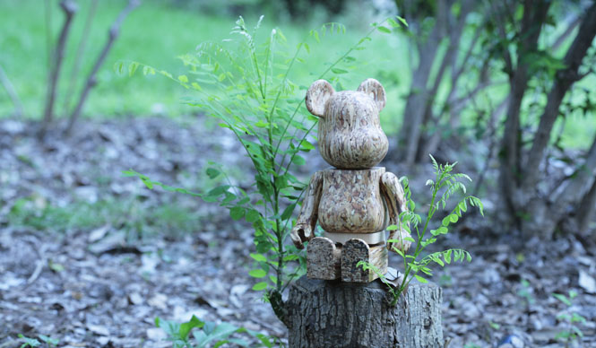more treesオリジナル木製BE@RBRICK 受注開始！