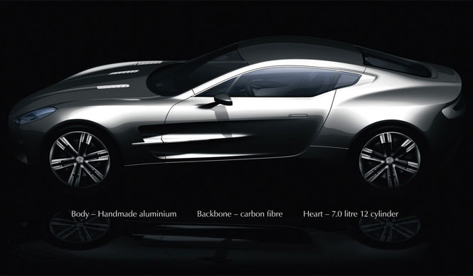 ASTON MARTIN one-77|新型「One-77」のスナップショットを公開