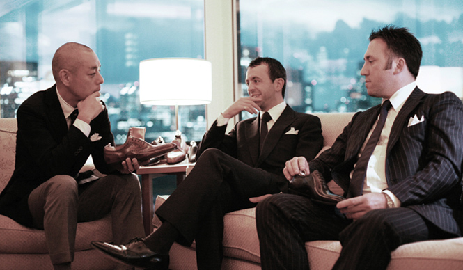 英国靴の雄ガジアーノ&ガーリング　松尾編集長インタビュー