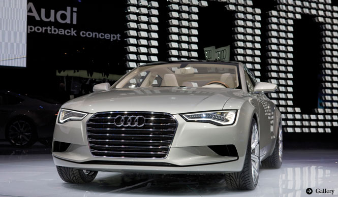 Audi Sportback Concept｜アウディ版4ドアクーペ、スポーツバック コンセプト