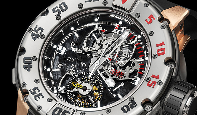 リシャール・ミルの新しい顔はダイバーズウォッチ