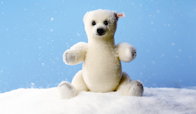 シュタイフ社×天野喜孝のポーラーベアーが誕生