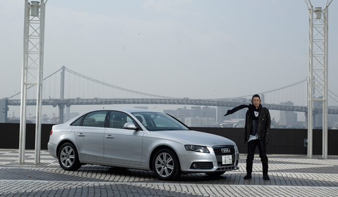 アウディ A4 1.8 TFSI × 永瀬正敏|先を走る者たちが共有できる連帯感