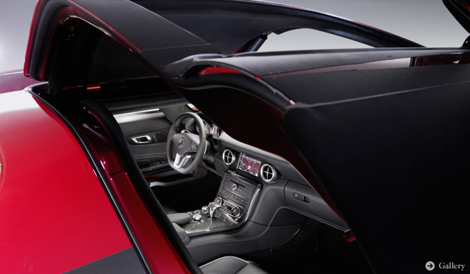 Mercedes-Benz SLS AMG|メルセデス・ベンツSLS AMGの内装を公開!