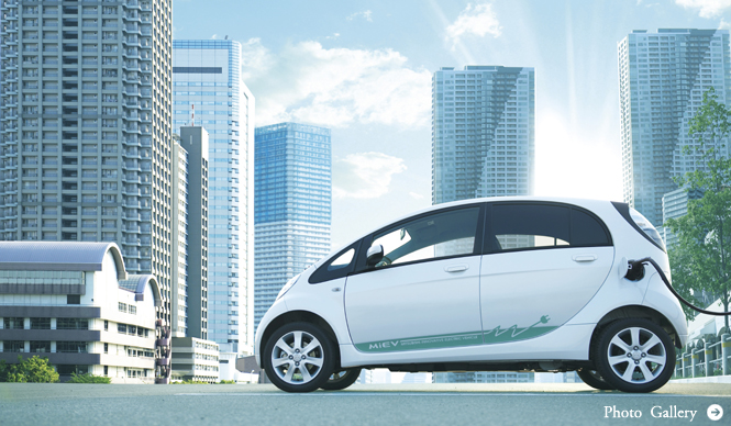 MITSUBISHI|新世代電気自動車、三菱「i-MiEV」発売!