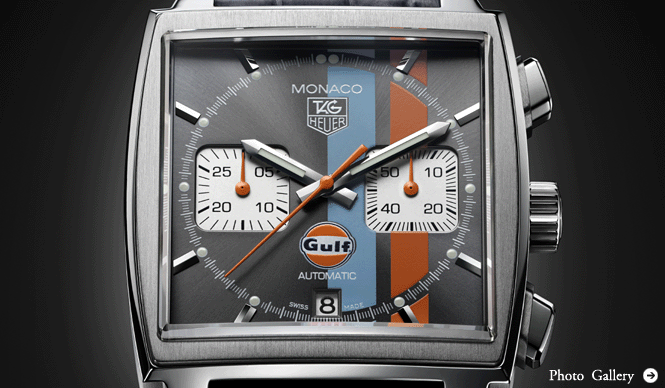 TAG Heuer｜モナコ・ヴィンテージ クロノグラフ ガルフ限定モデル