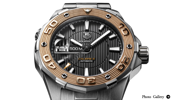 TAG Heuer｜アクアレーサー 500M スティール＆ゴールド