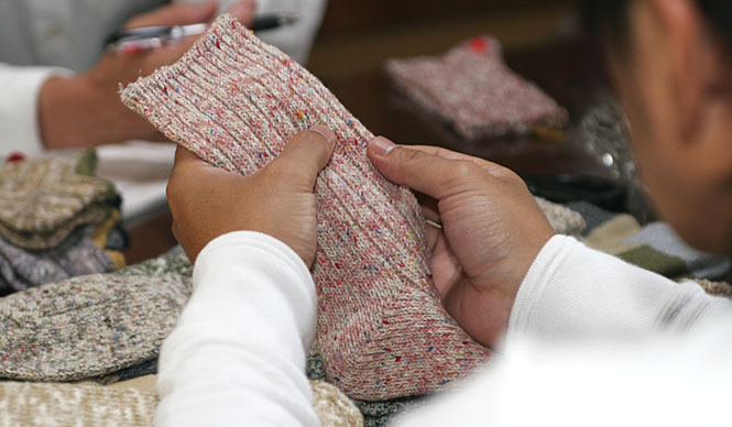 三原康裕的日本モノづくり「第3回　ル・モンドの靴下」（2）