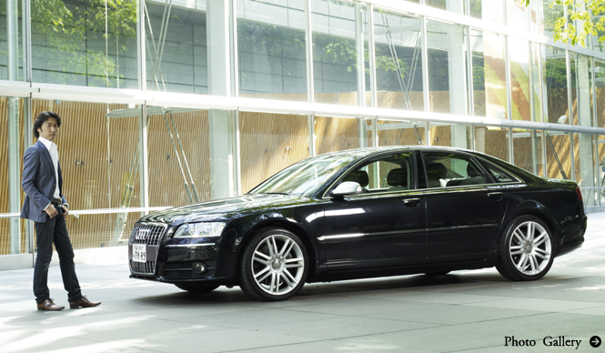 アウディ S8 × 東儀秀樹|ボーダーレスではなく、アウト・オブ・ボーダー