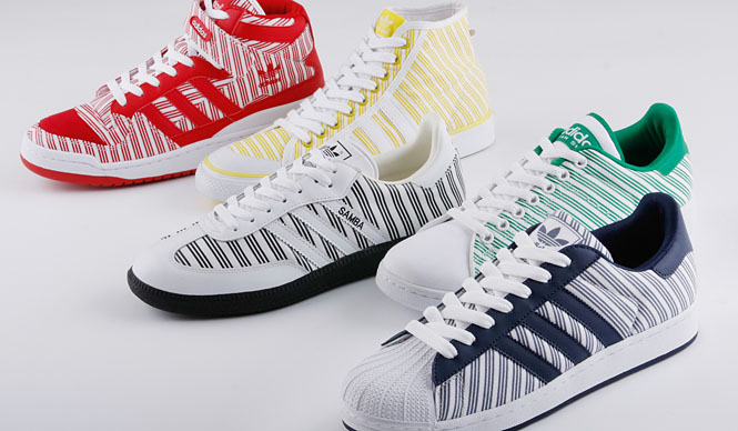 アディダス オリジナルス“RIP STRIPES!?”キャンペーン