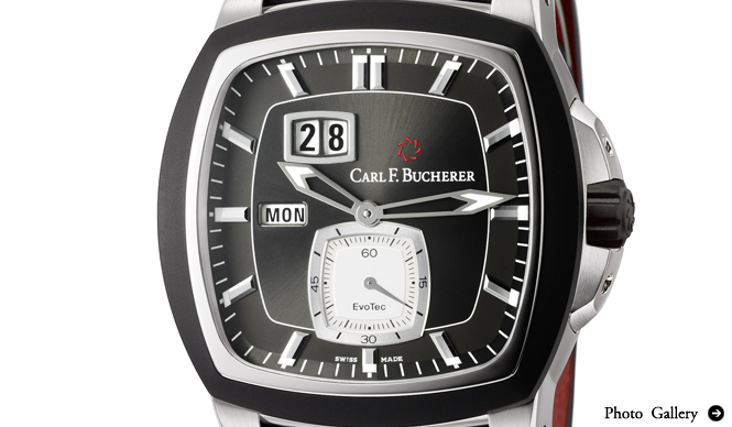 CARL F BUCHERER,|カール F.ブヘラ|パトラビ エボテック デイデイト