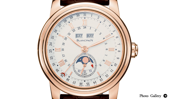 BLANCPAIN｜ル・ブラッシュ コンプリート カレンダー GMT ムーンフェイズ