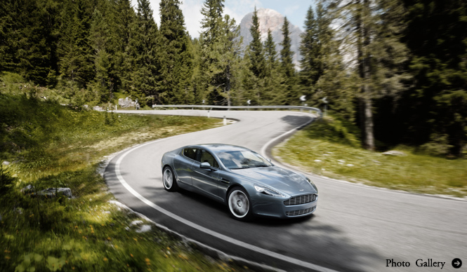 ASTON MARTIN RAPIDE|4ドアのアストン、いよいよデビュー