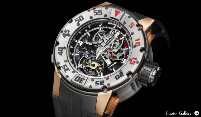 Richard Mille｜RM025 トゥールビヨン クロノグラフ ダイバーズ