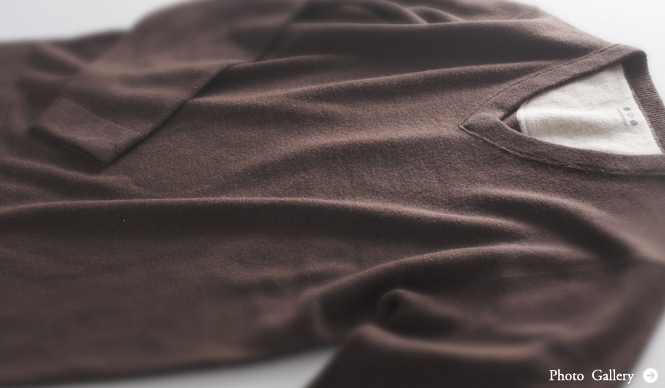 three dots│11月3日から、スリードッツ代官山店にて「カシミアフェア」開催