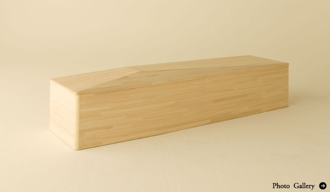 ecoffin × more trees｜間伐材の棺・エコフィン[ウィル]発売