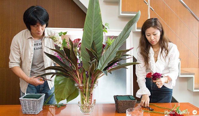 和気雅美│はじめてのバスケット・アレンジに挑戦(前編)