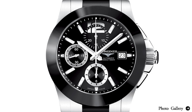 LONGINES｜ロンジン｜Conquest Ceramic｜コンクェスト セラミック