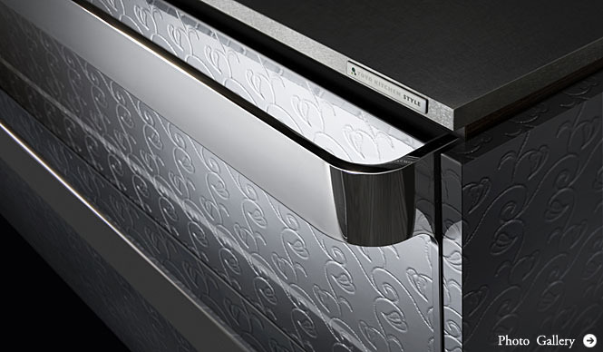 PRODUCTS｜トーヨーキッチンからキッチン「INO シルバーアラベスク」発売