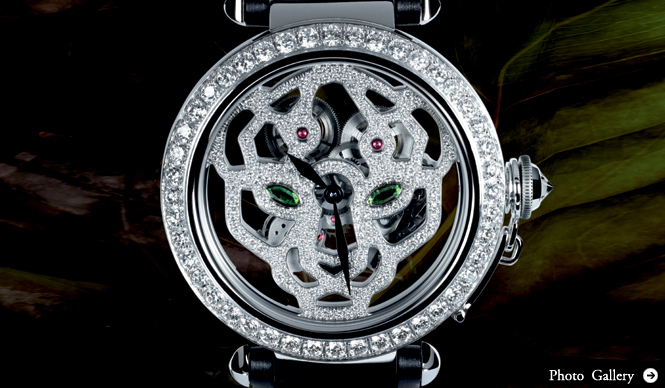 Cartier｜パシャ ドゥ カルティエ 43mm パンテール デコール スケルトン