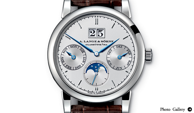 A. Lange ＆ Sohne｜サクソニア・アニュアルカレンダー