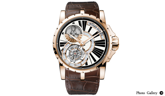 Roger Dubuis｜ロジェ・デュブイ｜エクスカリバー トゥールビヨン・オープンダイヤル
