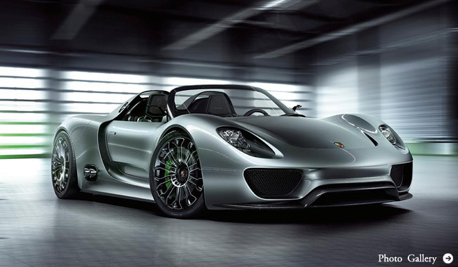 PORSCHE 918 Spider Concept|ポルシェが誇るハイブリッドシリーズの頂点