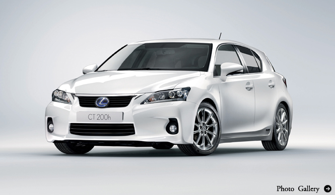 LEXUS CT200h|プレミアムコンパクト初のフルハイブリッド