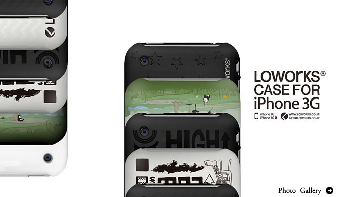 LOWORKS｜新作iPhoneケース「LOWORKS CASE FOR iPhone3G」