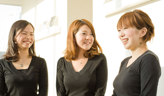 uka|uka×オウプナーズ特別企画|「フレッシュ3人娘」 uka ヘッドスパ 武藤里奈さん、鷲見恭子さん、中田里美さん