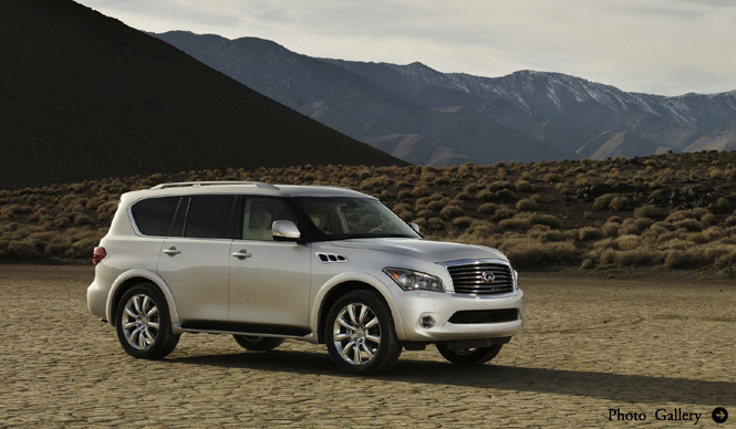 INFINITI QX56｜インフィニティ QX56｜インフィニティの最上級SUVがニューバージョンに