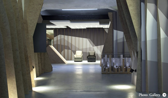 Panasonic｜ミラノサローネ2010｜「快適とエコ」が体感できるパナソニック電工「（standard）3-smart」