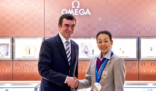 OMEGA｜オリンピックモデルを冬季五輪大会メダリスト7名に進呈