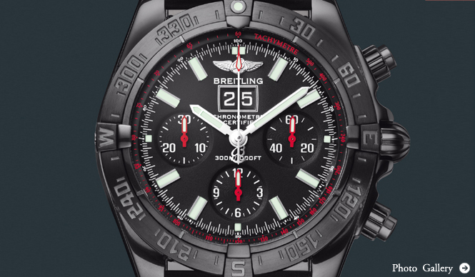 BREITLING｜ブラックバード・ブラックスチール