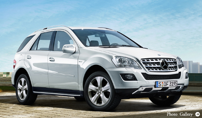 Mercedes-Benz ML350 BlueTEC 4MATIC｜プレミアムSUV「ML」にディーゼル登場