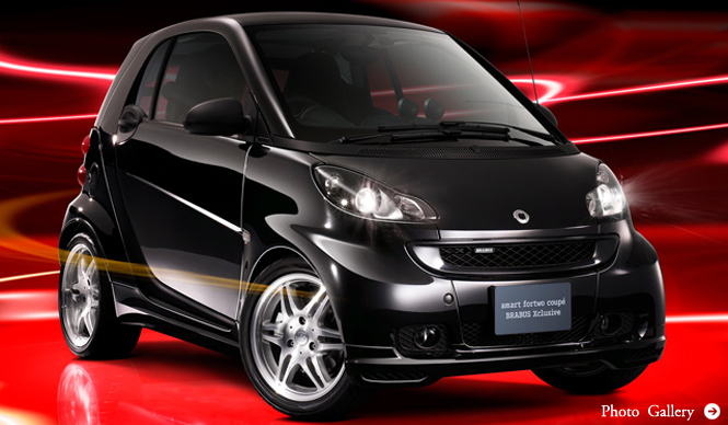 smart fortwo coupe BRABUS Xclusive｜限定100台のBRABUSチューニングモデル｜smart