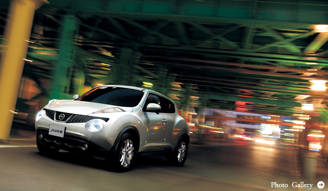 NISSAN JUKE｜刺激的な走りを実現するクロスオーバー
