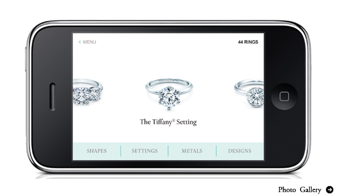 TIFFANY&Co.｜エンゲージメントリングのiPhone&reg;アプリ登場！