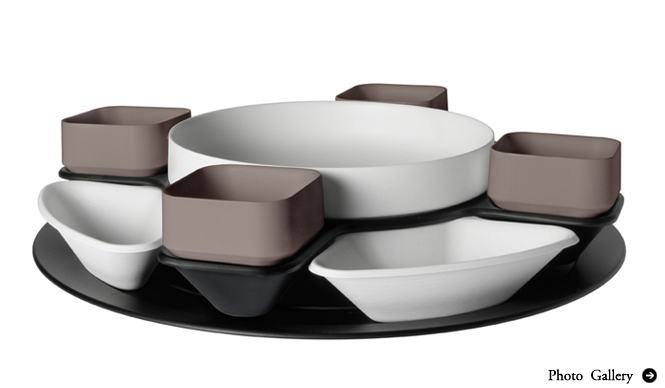 Italesse｜組み合わせ自由自在の楽しいテーブルウェア Venti 4  ヴェンティクアトロ