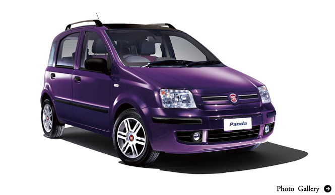 FIAT Panda Violet｜人気のパンダにビビッドなバイオレットが登場