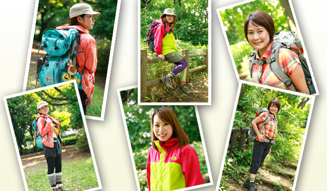 トレッキング特集|山ガールスナップ