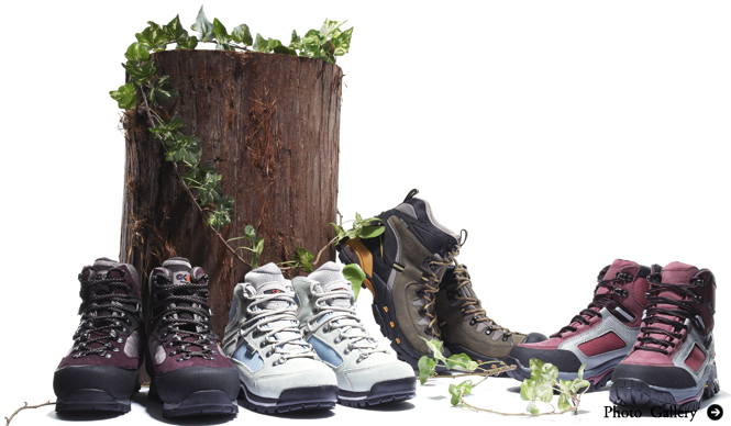 トレッキング特集|アイテムカタログ 「シューズ編」