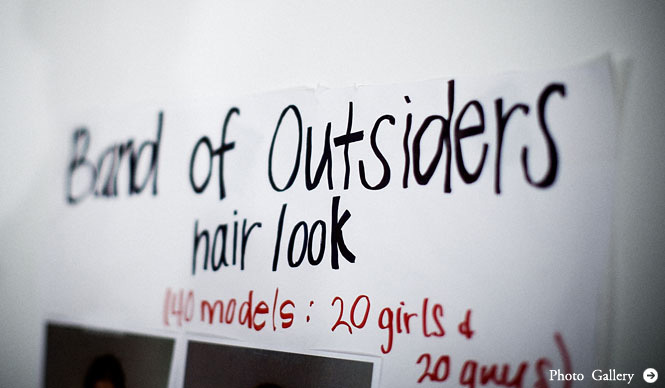 BAND OF OUTSIDERS｜2010秋冬コレクションのインスピレーション