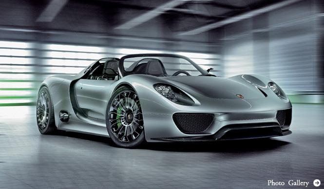 ポルシェ918 スパイダーコンセプト